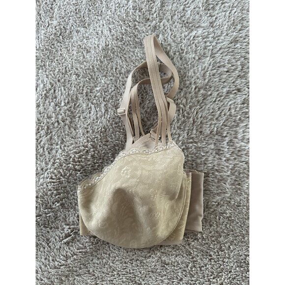 Soma Bra Tan Enticing Lift Balconet Underwire Balconette Stretch 38C - Picture 10 of 11